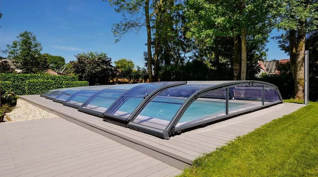 Poolüberdachung